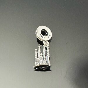 Pandora La Sagrada Familia Dangle Charm With love Barcelona Spain #112